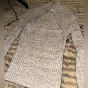 Intermix grey sweater